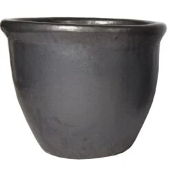 Glazed Hp001 - Matt Black - D60H52 Cm [pallet]