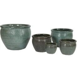 Portly Raster - Moss Green - D60H46 Cm [pallet] -Planten Winkel 1954485876