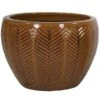 Portly Egg Fishbone - Honey - D46H33 Cm -Planten Winkel 1955655288