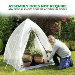 Overwinteringstent Tropical Island - Type M - 130 Cm X 130 X 150cm Ø 200cm -Planten Winkel 1971106362